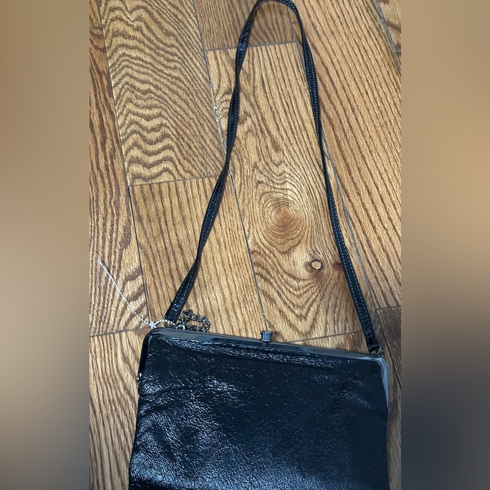 HOBO Black crossbody 8inch by 5inch